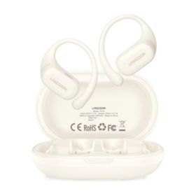 High-quality Bone Conduction Sports Mini TWS True Wireless Bluetooth Headset Similar To Pro Air Earphones (Option: Beige)